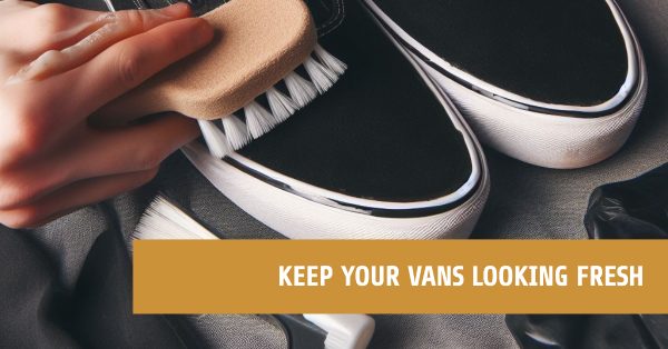maintaining black vans shoes