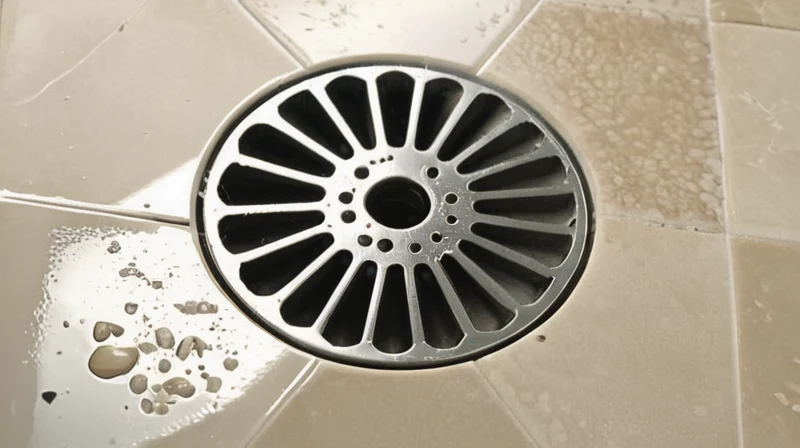how to clean a shower drain